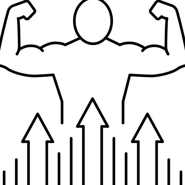 有权力的人重视线条图标图片下载