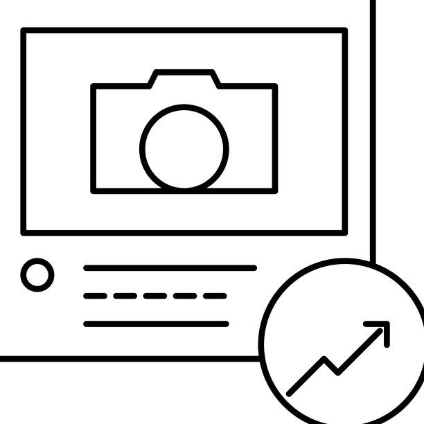 增长观点照片行图标图片下载