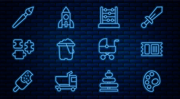 集线调色板马戏票珠算沙图片下载