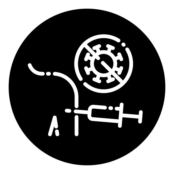 疫苗接种扁平图标图片下载