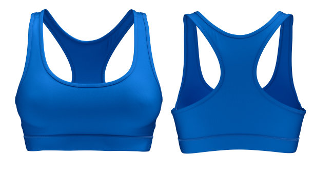 女性运动胸罩模型(3D逼真渲染)黑色图片下载
