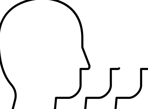 皮肤颜色线图标图片下载