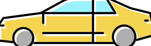 轿跑车颜色图标图片下载