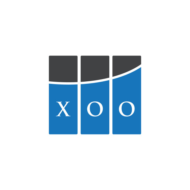 Xoo字母logo设计，白底Xoo图片下载
