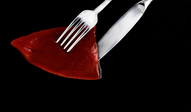 黑底皮奎罗辣椒。副本的空间。图片下载