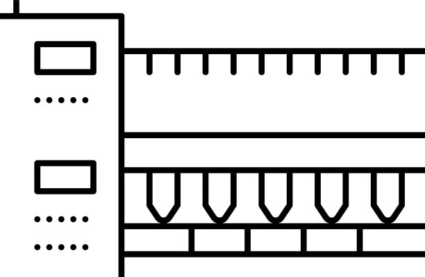 棉纺织生产工业机械生产线图片下载