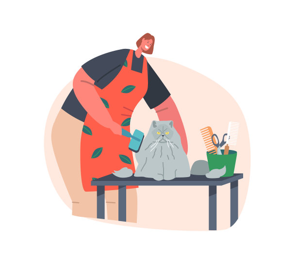 友好的美发师女性性格提供图片下载