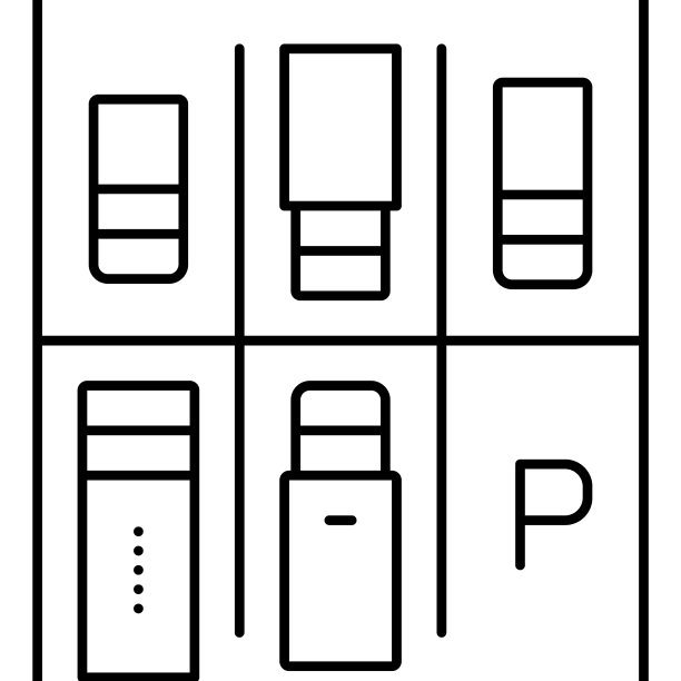 免费停车位图标图片下载