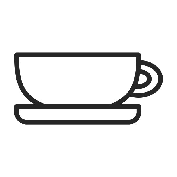 杯子轮廓图标碗图片下载