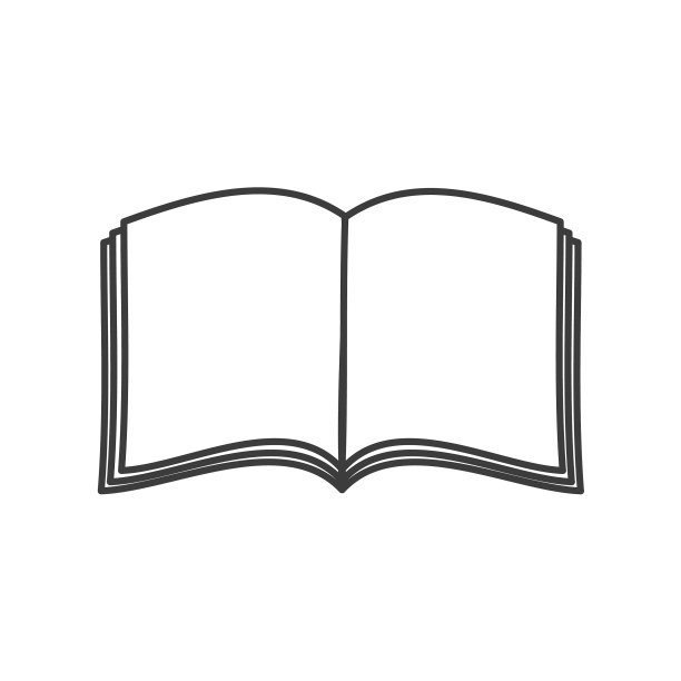 纸书用空白页翻开教科书小说图片下载