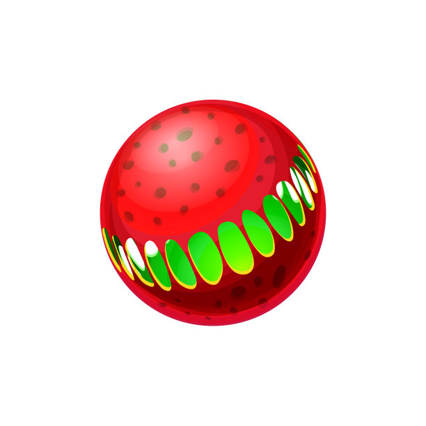 紫火星球孤立外星卡通世界图片下载