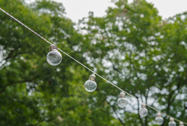 户外字符串灯图片下载