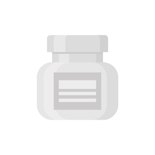 药和药丸装在白色逼真图片下载