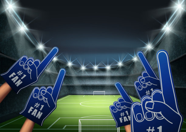 球场上的球迷图片下载