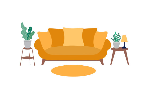 客厅客厅背景五彩缤纷图片下载