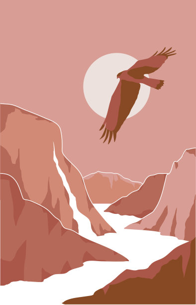 单色景观图片下载