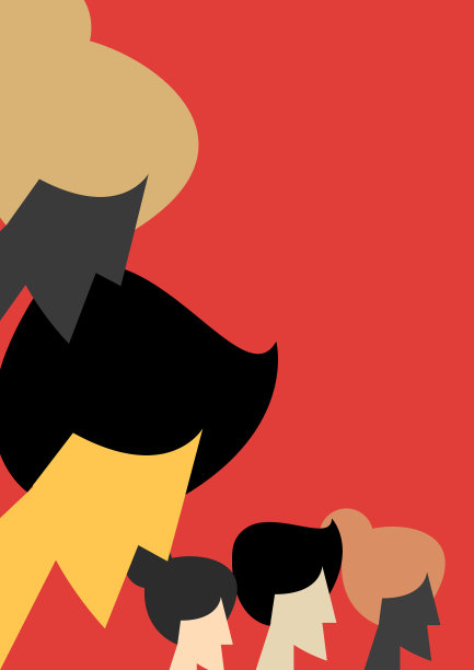 抽象人物海报设计现代当代图片下载