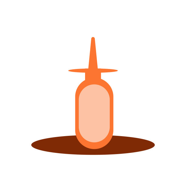 白色的橙色小瓶子上有饮料器图片下载