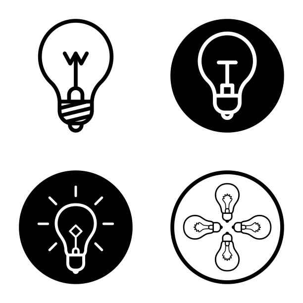 1-3平面图标被隔离在白色上图片下载