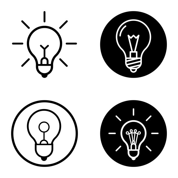 1-3平面图标被隔离在白色上图片下载