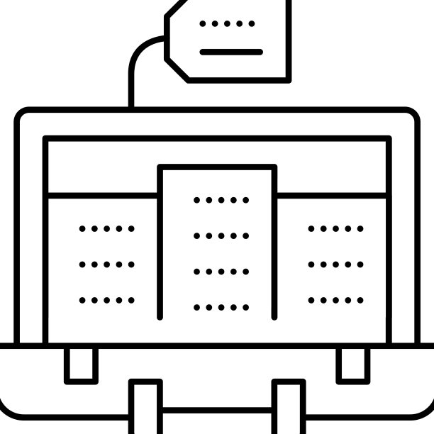 企业职业线图标图片下载