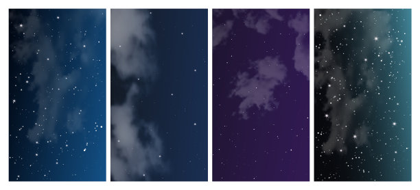 满天繁星的夜空图片下载