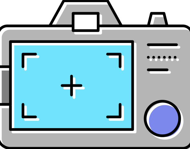 屏幕照片相机小工具彩色图标图片下载