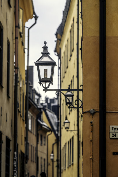 瑞典斯德哥尔摩的老城图片下载