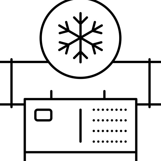 空气净化线图标图片下载