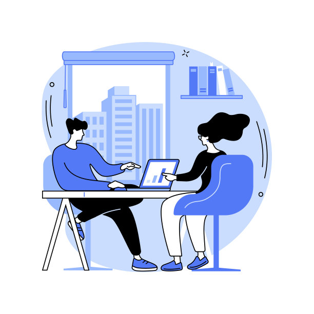 按需城市工作空间的抽象概念图片下载