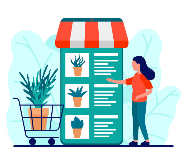 女人在花盆里为家里的花园买植物图片下载