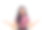 亚洲女孩展示两手空。孤立在白色背景上图片下载
