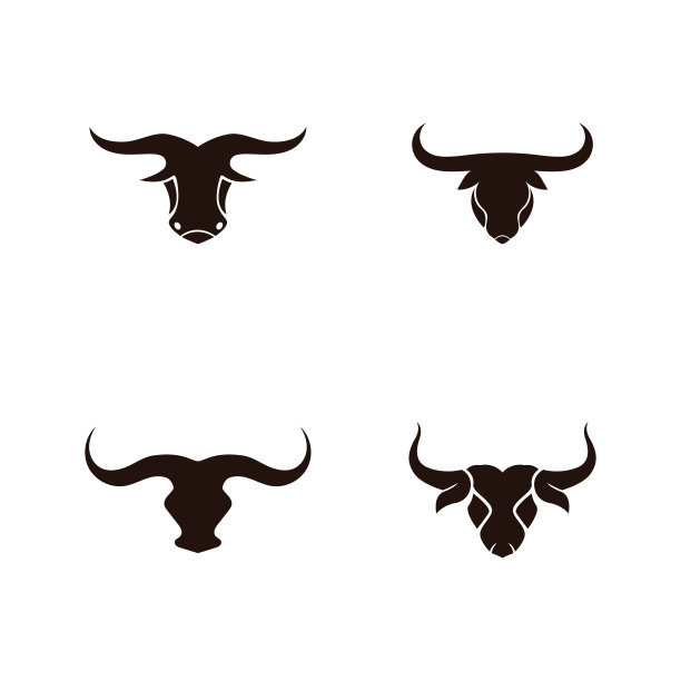 牛角愤怒标志图片下载