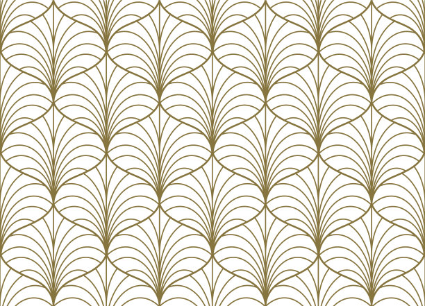 花无缝图案风格化银草图片下载