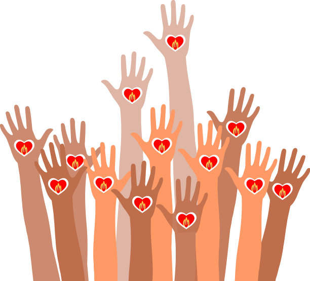 小心手中有火的图标图片下载