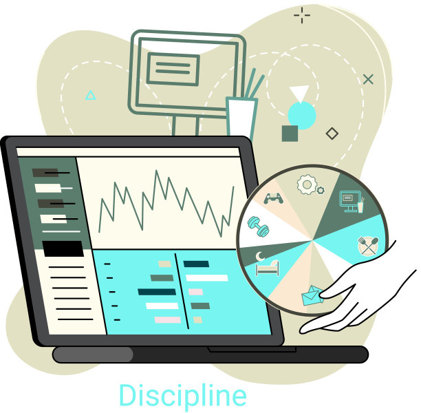 日常日程隐喻日常事务人图片下载