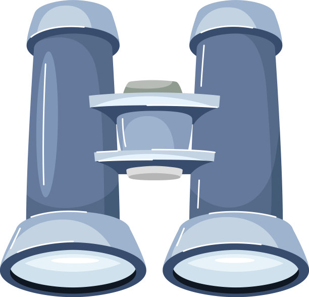 用双筒望远镜观察远方的光学仪器图片下载
