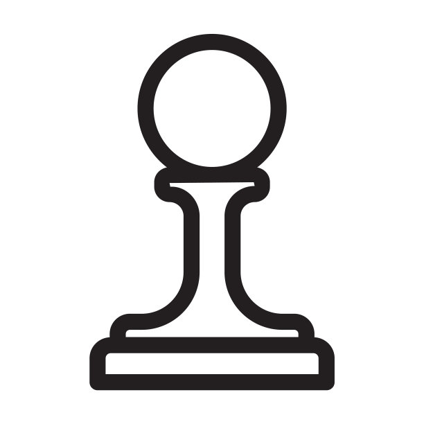 象棋游戏的轮廓图片下载