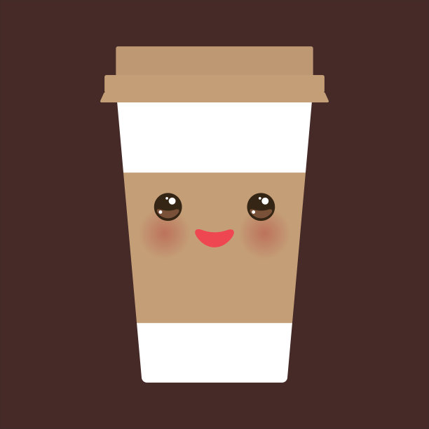 外卖咖啡在纸热咖啡杯图片下载
