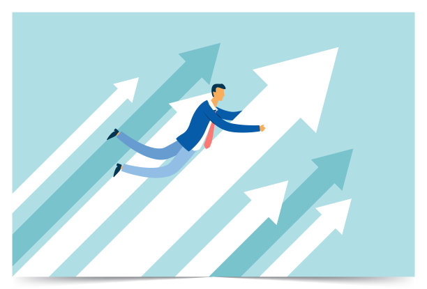 牛市中股票市场价格直线上升图片下载