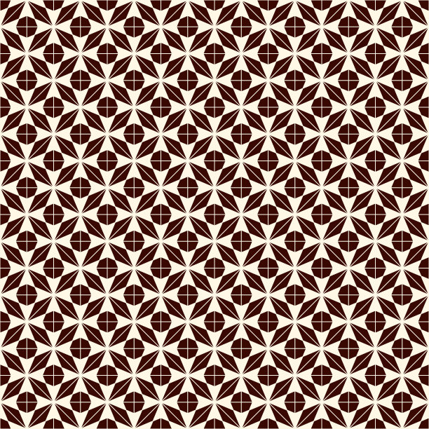 浅之河无缝表面图案。传统的日本印花麻叶图案。典型的东方装饰图片下载