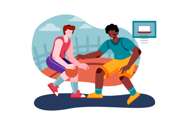 篮球运动员比赛图片下载