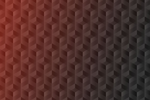 抽象红色背景-几何纹理，柳条红色背景，几何纹理与无缝图案为您的设计。图片下载