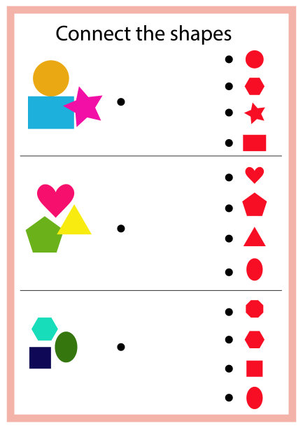 形状匹配儿童教育游戏图片下载