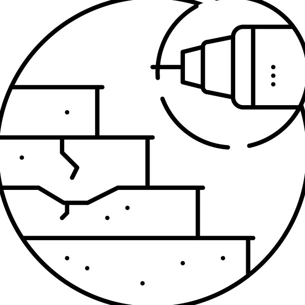 楼梯抛光线图标图片下载