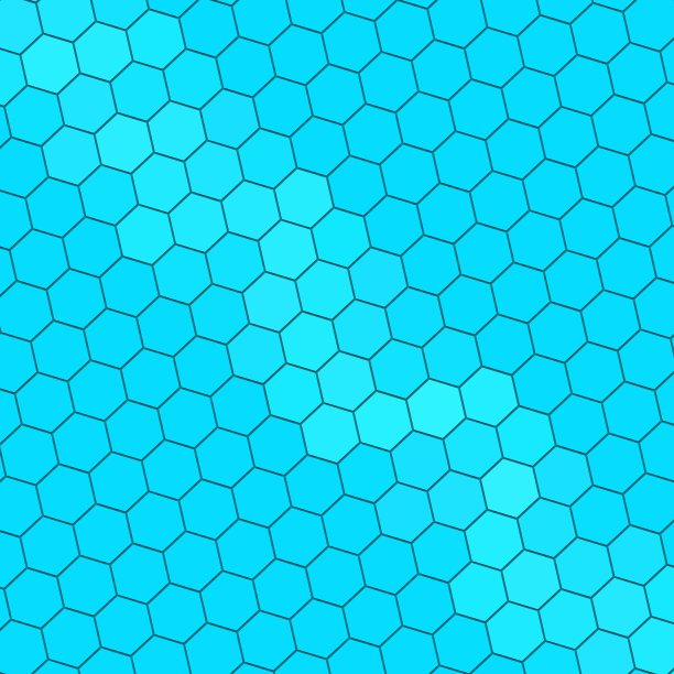 几何六边形墙纹理背景多色蜂窝图案墙纸图片下载