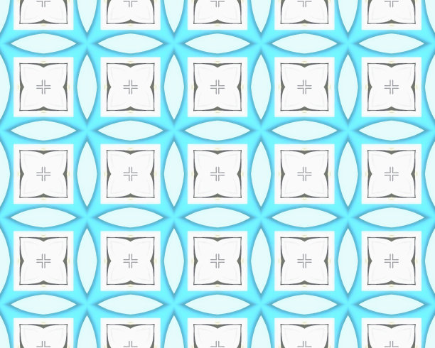 民族绘画现代花卉图案元素蓝色背景特写上美丽的东方图案。纹理或背景图片下载