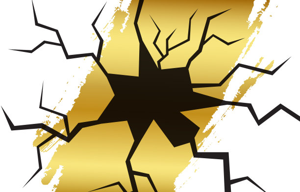 带有裂缝的水彩背景图片下载