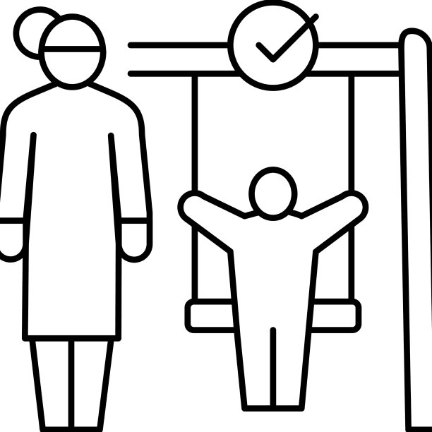 关爱外家线图标图片下载