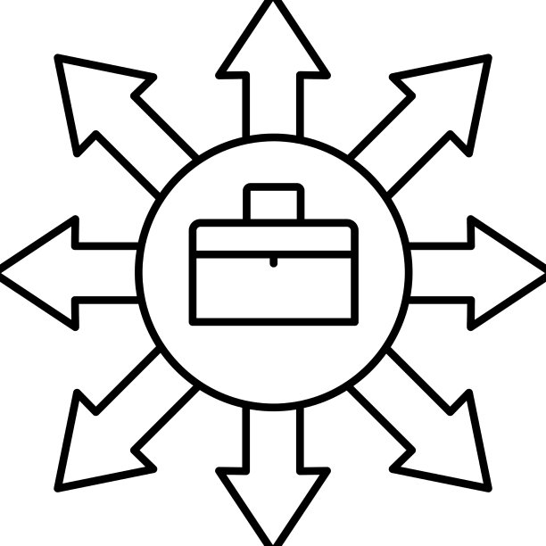商业线条线性图标图片下载